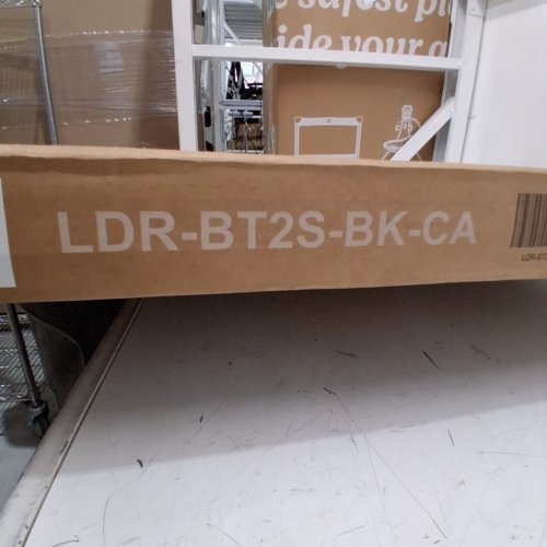 2-STEP FOLDING STEEL ANTI-SLIP LADDER - 330LBS MAX - BLACK (MODEL: LDR-BT2S-BK-CA) image 2
