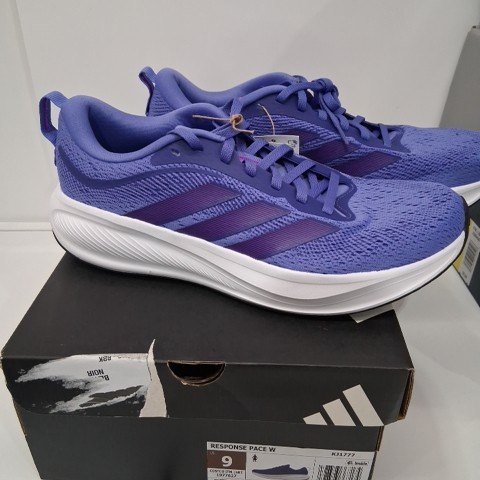 WOMEN'S ADIDAS RUNNING SHOES - SIZE 10 - PURPLE (STYLE: KJ1777) image 2