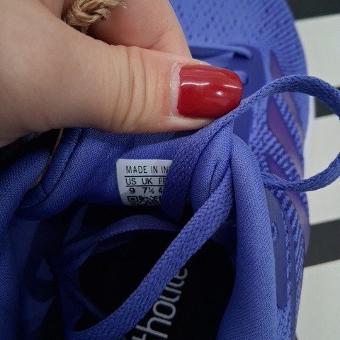 WOMEN'S ADIDAS RUNNING SHOES - SIZE 10 - PURPLE (STYLE: KJ1777) image 4