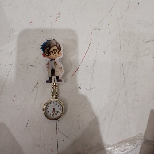 LENCARDO CLIP-ON POCKET WATCH FOR NURESES - MALE VERSION image 5