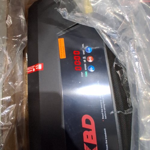 XBD UNDER DESK WALKING PAD TREADMILL WITH INCLINE FOR HOME - 2.5HP - 330LBS CAPACITY - JET BLACK (MODEL:480J-A) image 2