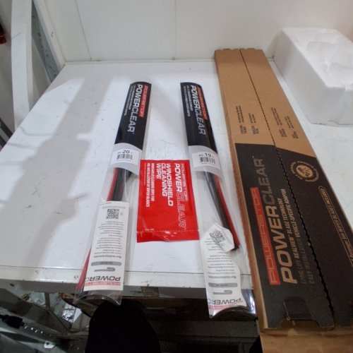POWERSTOP WINDSHIELD WIPER BLADES - BLACK / RED (MODEL: PC-20-1 / PC-19-1) image 4