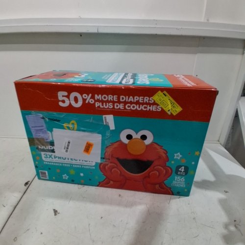 156PK PAMPERS BABY DRY ULTRA 3X PROTECTION DIAPERS - SIZE 4 image 2