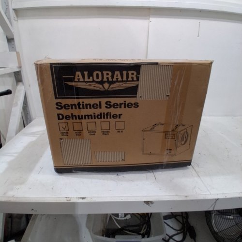 ALORAIR BASEMENT/CRAWSPACE DEHUMIDIFIER - REMOVES UP TO 55 PINTS OF WATER AND COVERS 1300SQ.FT -AUTOMATIC DEFROST - WHITE (MODEL: HD55SWHITE) image 6
