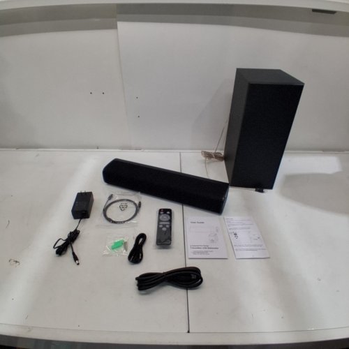 VIBE AUDIO BLUETOOTH SOUNDBAR WITH SUBWOOFER - 110w - BLACK (MODEL: KY-MINIE) image 7