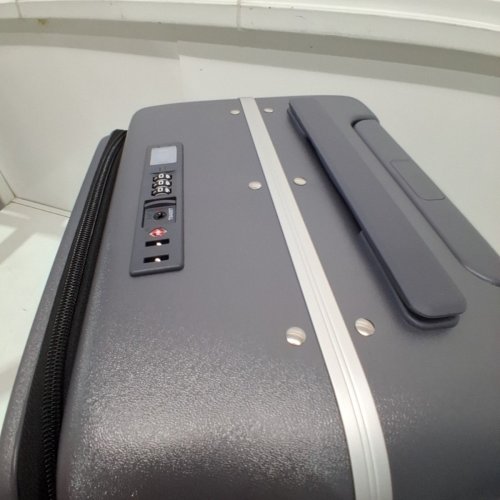 MIXI HARD SHELL CARRY ON LUGGAGE - WITH CUP HOLDER - 20" - ROCK GREY (MODEL: KM9286) image 3