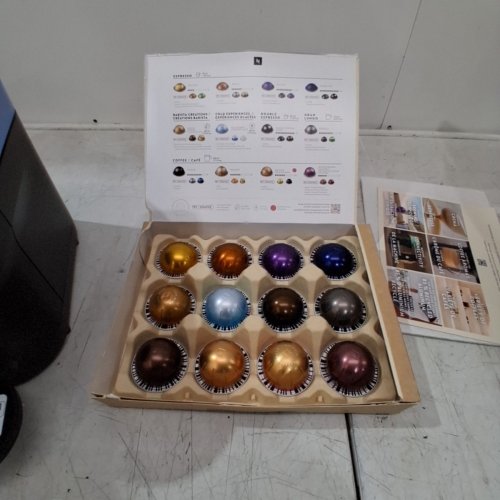 NESPRESSO VERTUO POP+ COFFEE AND ESPRESSO MACHINE WITH AEROCCINO MILK FROTHER - PACIFIC BLUE - (MODEL: ENV92AAE) image 6