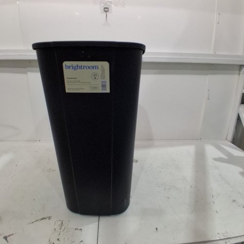 BRIGHTROOM PIVOT LID WASTEBASKET - 13.3 GAL/50 L - BLACK image 2