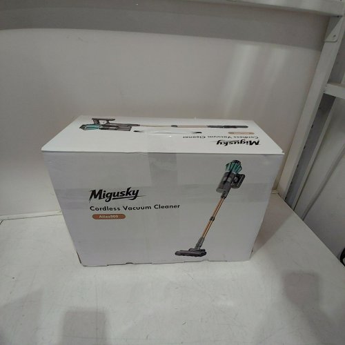 MIGUSKY CORDLESS VACUUM CLEANER - 29.6 V/650W - 70 MIN RUN TIME - TEAL & BLACK (MODEL: ATLAS900) image 5