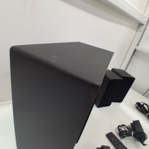 4PC HISENSE 5.1.4CHANNEL SURROUND SOUND SOUNDBAR WITH WIRELESS REAR SPEAKERS AND SUBWOOFER - BLACK (MODEL: AX5140Q) image 7