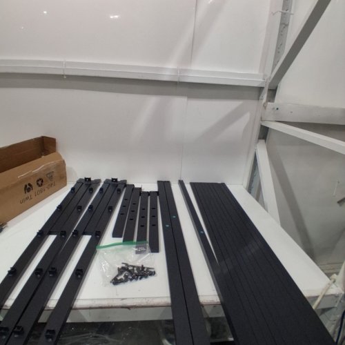 HOBINCHE METAL TWIN BED FRAME - 18" - BLACK (MODEL: ‎T40-1801-T) image 2