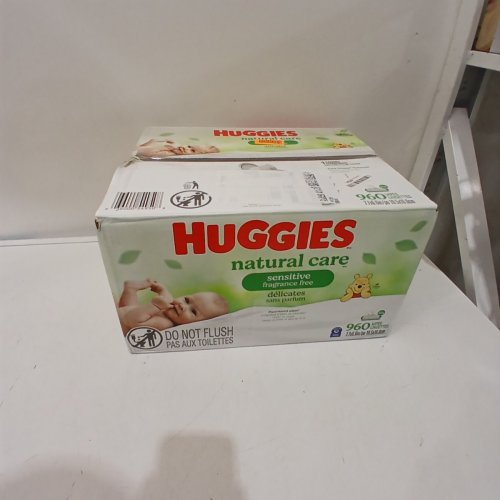 6PK HUGGIES NATURAL CARE SENSITIVE UNSCENTED REFILLABLE BABY WIPES (1008 WIPES TOTAL) - WINNIE THE POOH image 3