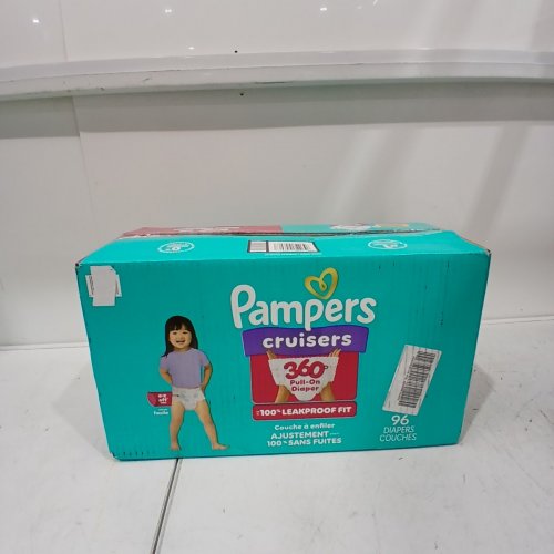 96PK PAMPERS PULL ON CRUISERS 360° 100% LEAKPROOF FIT DISPOSABLE BABY DIAPERS - SIZE 5 (27LBS+) image 3
