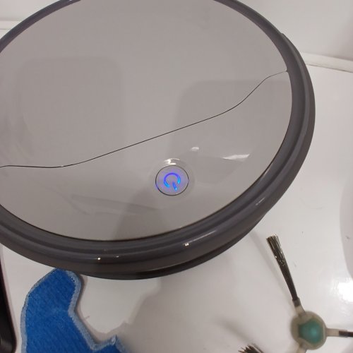 LEFANT ROBOTIC VACUUM CLEANER WITH APP COMPATIBILITY 11" - MOON SHADOW GREY (MODEL: M310) image 2