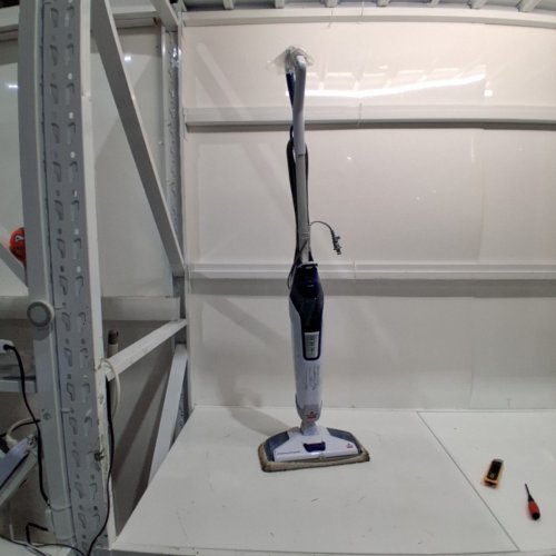 BISSELL POWER FRESH DELUXE STEAM MOP WITH SPOTBOOST SCRUB - 25FT CORD/1500W - WHITE (MODEL: 1806C) image 3