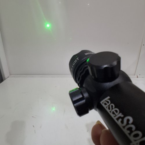 FEYACHI TACTICAL GREEN LASER SIGHT WITH 45 DEGREE P13 PICATINNY - BLACK (MODEL: GL6) image 2