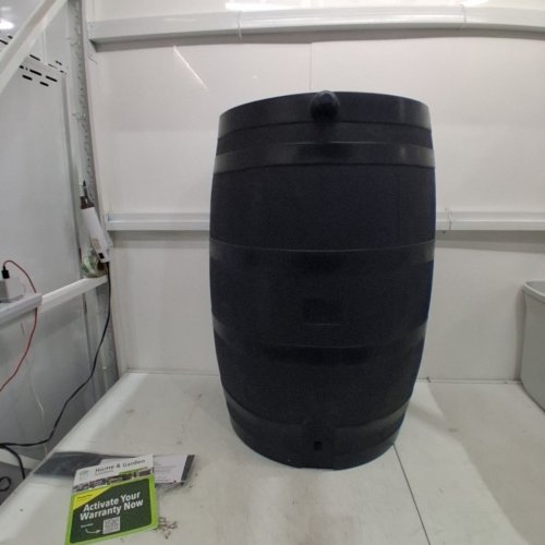 PLASTIC RAIN BARREL - 50GAL - BLACK (MODEL: 551000301M8000) image 3
