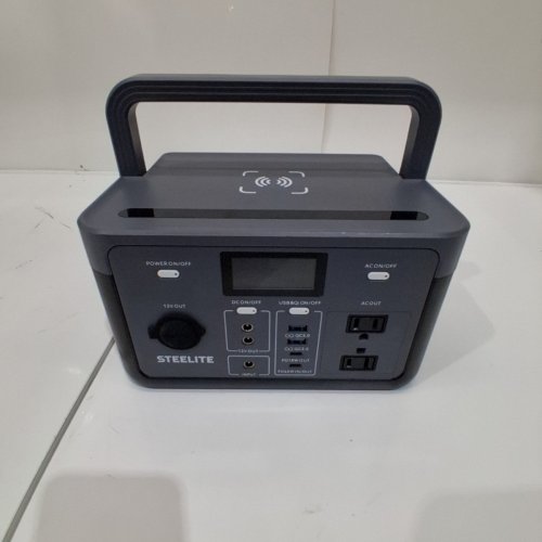 STEELITE PORTABLE POWER STATION - 192WH, 300W, 120 V - BLACK (MODEL: AZ6066) image 3