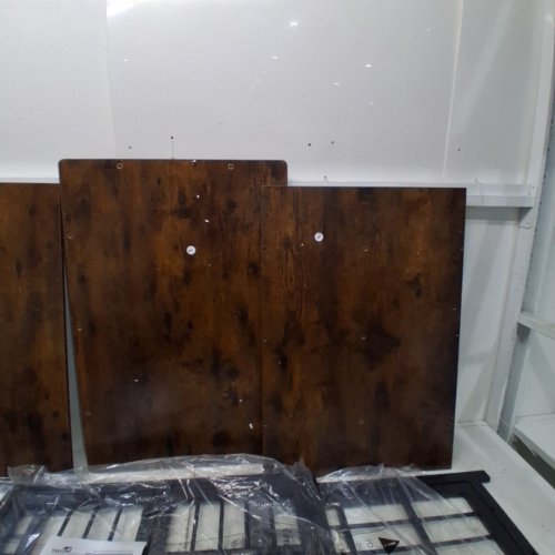 EASYCOM INDOOR DOG PET CRATE/TV STAND - 36" X 21" - BROWN (MODEL: PS-XDC103M-BN) image 4