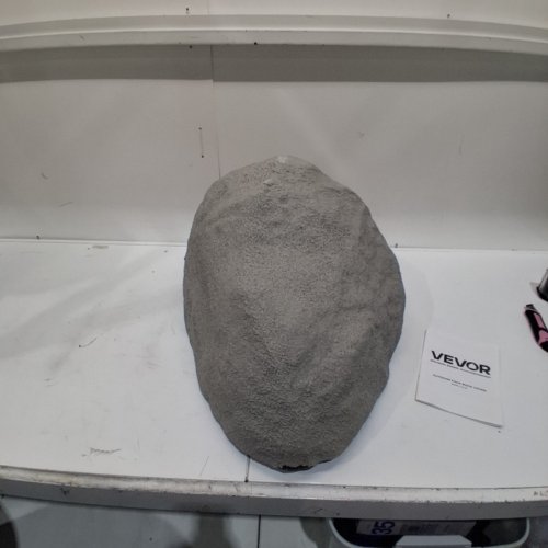 MULTI-PURPOSE OUTDOOR FAUX ROCK COVER/DECOR - 26" X 21" - GREY (MODEL: CP-68) image 2