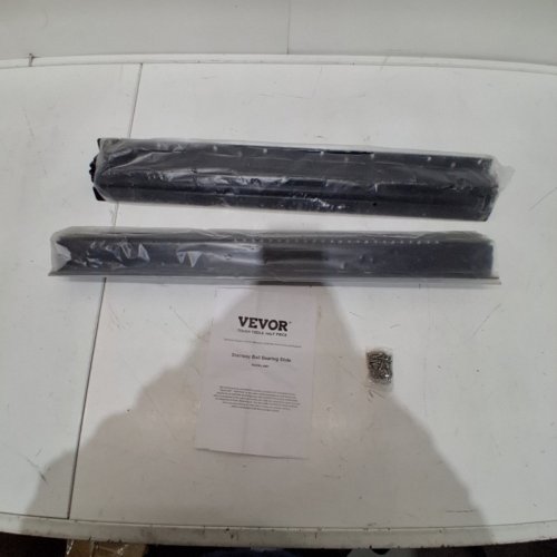 VEVOR UNDERMOUNT DRAWER SLIDES UNDER STAIR CABINET RAILS - 32" - 260 LBS CAP - BLACK (MODEL: 4801) image 2