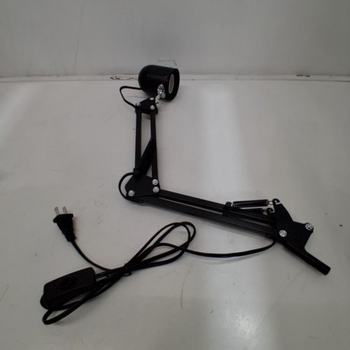 METAL SWING ARM DESK LAMP - BLACK image 4