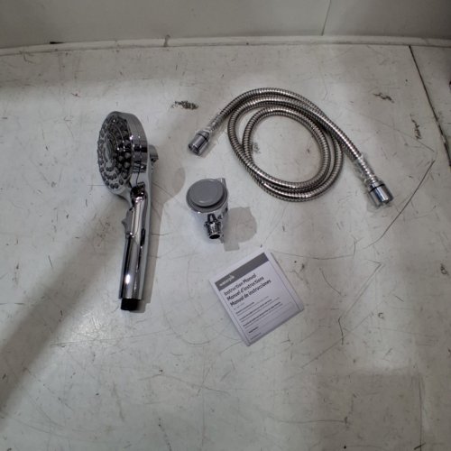 WATERPIK DUAL DOCK HANDHELD SHOWERHEAD KIT - 5.2" X 4.5" X 10.5" - CHROME (MODEL: VOD-763M) image 2