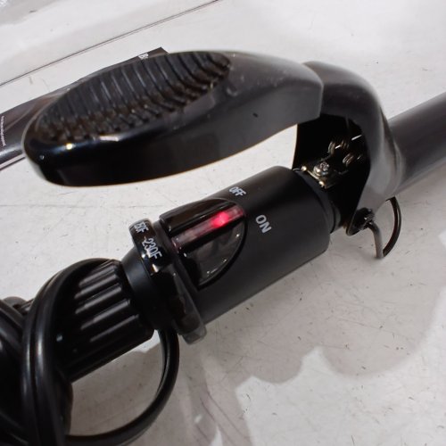 BABYLISSPRO CERAMIC CURLING IRON WITH SPRING HANDLE - 1" - BLACK (MODEL: BABC100SNC) image 2