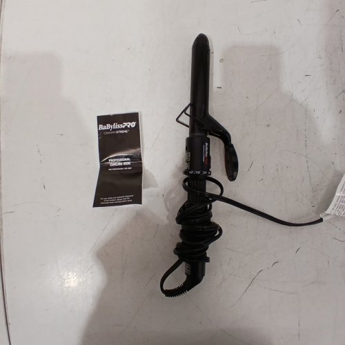 BABYLISSPRO CERAMIC CURLING IRON WITH SPRING HANDLE - 1" - BLACK (MODEL: BABC100SNC) image 3