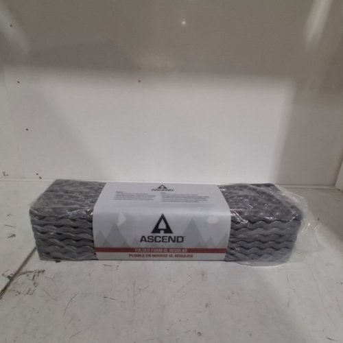 ASCEND FOLDING FOAM SLEEPING PAD - 72" X 20" - GRAY image 2
