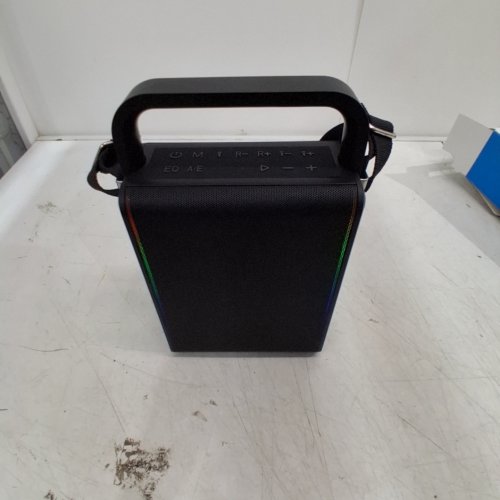 3PC MOUKEY PORTABLE KARAOKE SPEAKER WITH 2 MICROPHONES - BLACK (MODEL: MPS5) image 2