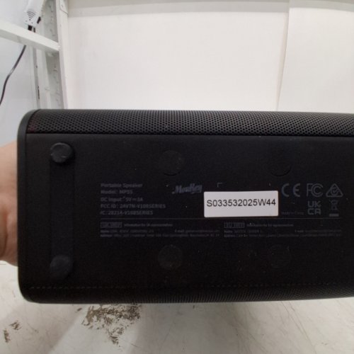 3PC MOUKEY PORTABLE KARAOKE SPEAKER WITH 2 MICROPHONES - BLACK (MODEL: MPS5) image 4