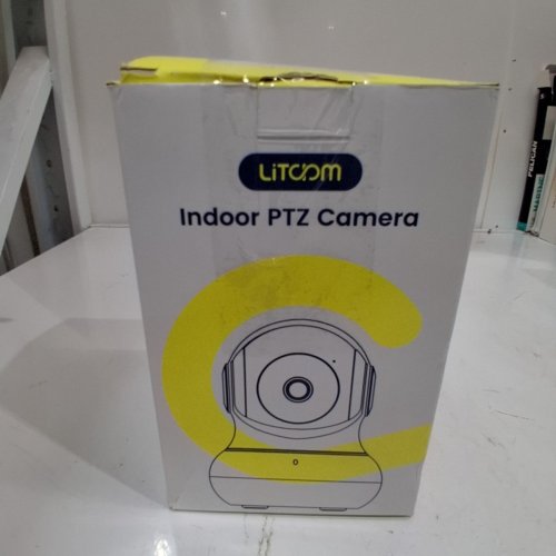 LITOKAM LITTLE ELF INDOOR SECURITY CAMERA - 2K RESOLUTION, 360 MOTION, NIGHT VISION, COMPATIBLE WITH ALEXA - WHITE (MODEL : LF-P1T) image 4