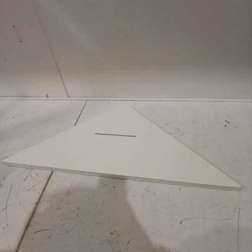 EKENA MILLWORK TRUECRAFT PVC TRIANGLE SURFACE MOUNT GABLE VENT - 39" X 13.7" - WHITE image 2