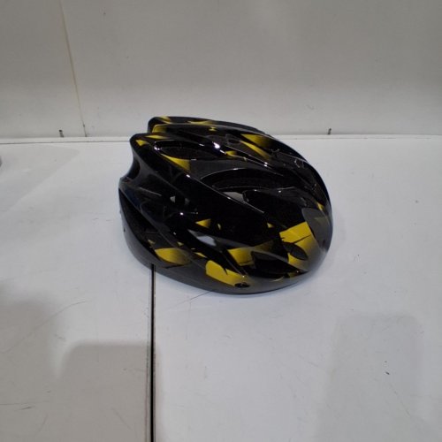 YOUTH BICYCLE HELMET -OSFM - BLACK/YELLOW image 2