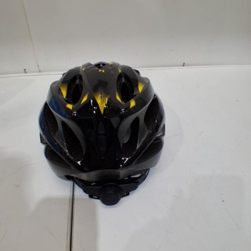 YOUTH BICYCLE HELMET -OSFM - BLACK/YELLOW image 4