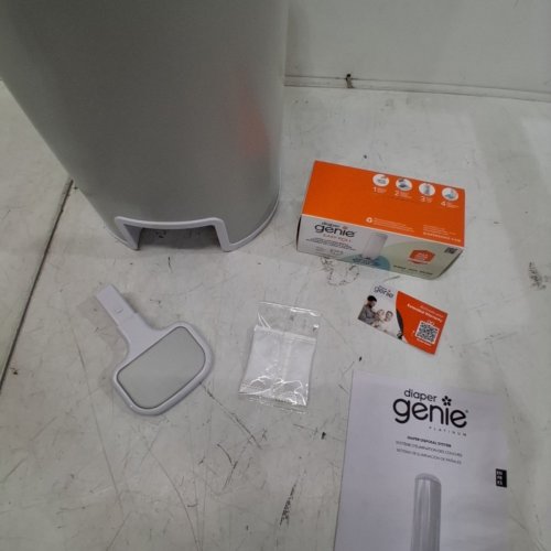 DIAPER GENIE SIGNATURE PLATINUM DIAPER PAIL - 27" - WHITE image 3