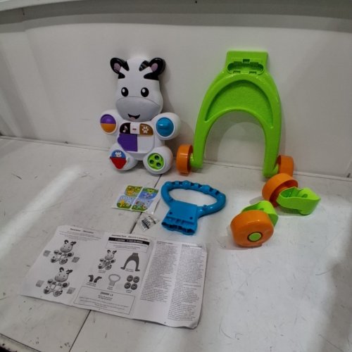 FISHER-PRICE LEARN WITH ME ZEBRA WALKER - MULTICOLOR (MODEL: ‎DKH80) image 3