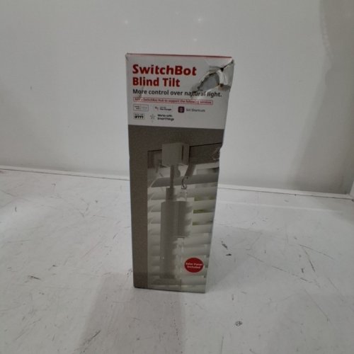 SWITCHBOT REMOTE CONTROL BLUETOOTH SOLAR POWERED LIGHT SENSING CONTROL BLIND TILT MOTORIZED BLIND HUB - ALEXA & GOOGLE HOME COMPATIBLE - WHITE (MODEL: W7201600) image 4