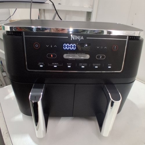 NINJA FOODI 6-IN-1 DUALZONE XL AIR FRYER, 2 INDEPENDENT BASKETS - 10QT./XL - BLACK (MODEL: DZ302C) image 2