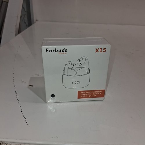 TRUE WIRELESS BLUETOOTH EARBUDS - BLACK (MODEL: X15) image 2