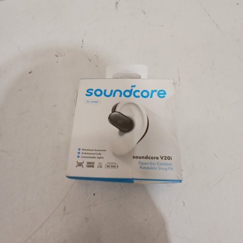 SOUNDCORE BY ANKER OPEN-EAR HEADPHONES - ADJUSTABLE EAR HOOKS - ULTRA COMFORT SNUG FIT EARPHONES WITH POWERFUL SOUND, CLEAR CALLS - IP55 - 36 HOUR PLAYTIME - BLUETOOTH 5.4 - BLACK (MODEL: V20I) image 2
