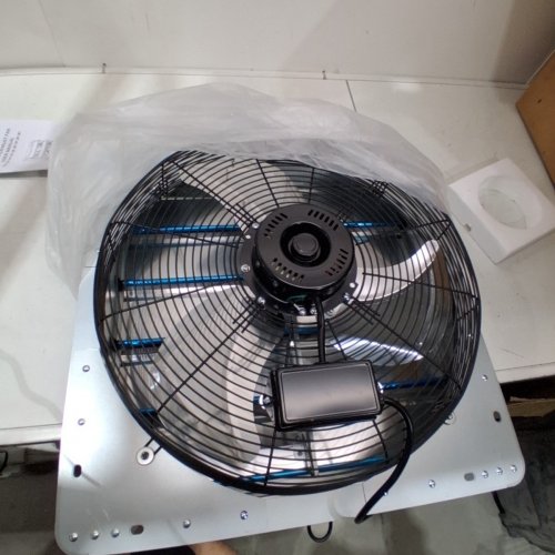 HIOGHSPEED SHUTTER EXHAUST FAN - 20" - SILVER (MODEL: HIFANXEXHAUST20) image 4
