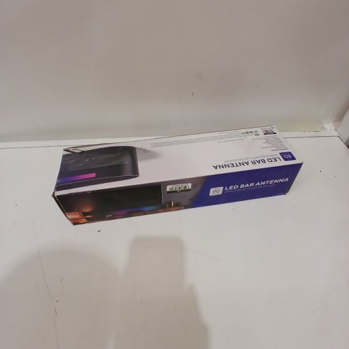 CORE INNOVATIONS LED BAR ANTENNA AMPLIFIED WITH LED BLACK LIGHT - UP TO 80 MILE RANGE - BLACK (MODEL: ANT800LED) image 7