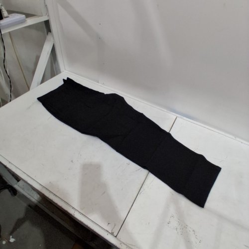 MENS LARS AMADEUS FORMAL DRESS PANTS - 42 - BLACK image 2