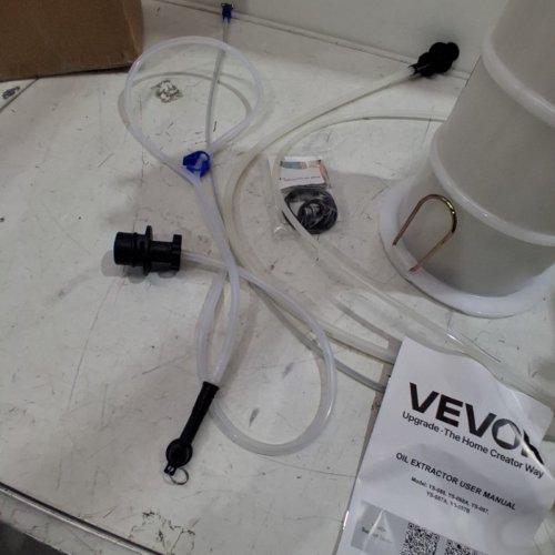 VEVOR PNEUMATIC/MANUAL OIL CHANGER VACUUM EXTRACTOR - 1.7GAL - WHITE (MODEL: YS-087) image 4