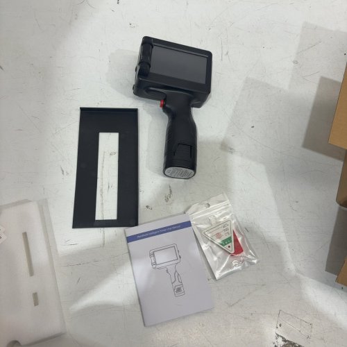 WELCZEK HANDHELD INKJET PRINTER, PORTABLE HANDHELD PRINTER WITH 4.3" TOUCH SCREEN QUICK DRYING INKJET CODING MACHINE FOR BARCODE LABEL TEXT LOGO BATCH NUMBER - BLACK - (MODEL:TIJ127) image 3