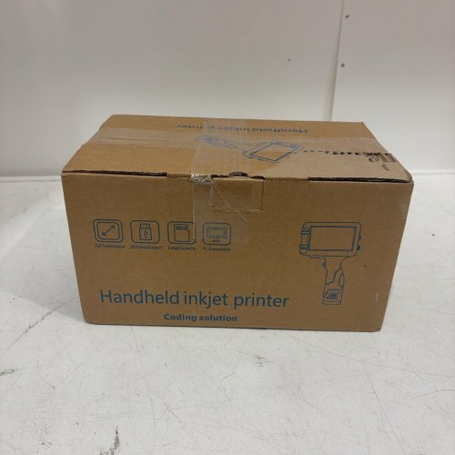 WELCZEK HANDHELD INKJET PRINTER, PORTABLE HANDHELD PRINTER WITH 4.3" TOUCH SCREEN QUICK DRYING INKJET CODING MACHINE FOR BARCODE LABEL TEXT LOGO BATCH NUMBER - BLACK - (MODEL:TIJ127) image 5