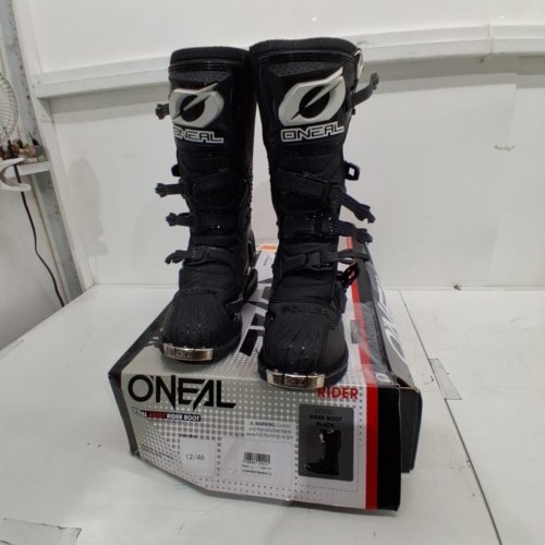 MEN'S O'NEAL RIDER BOOTS - SIEZE 12 - BLACK (MODEL: 0325-112) image 3