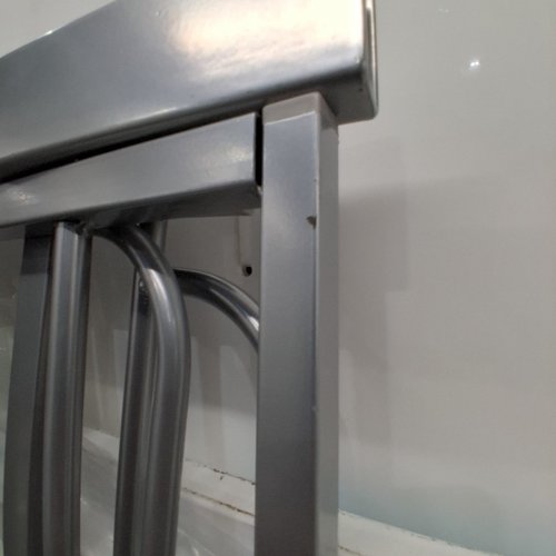 REGALO EASY STEP EXTRA WIDE METAL SAFETY GATE - 30" X 29" TO 49" - PLATINUM GREY (MODEL: 1164EPDS) image 4